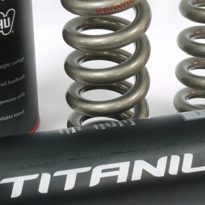 Titanium mtb springs are suitable not only for pro riders, but for everyone who want have lighter more responsive suspension and really cool stuff on his bike. Individual orders/Distribution: stsales@springtime.vg