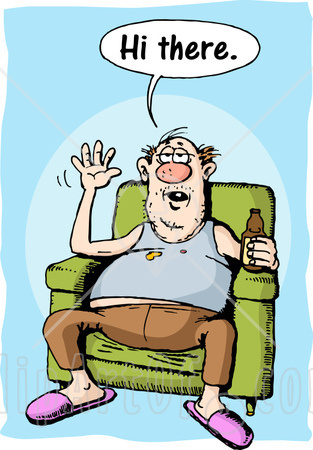 20825-clipart-picture-of-a-drunk-and-lazy-caucasian-man-sitting-in-a-green-chair-wearing-pink-...jpg