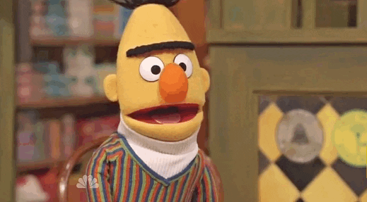 Bert @ Sesame Street.gif