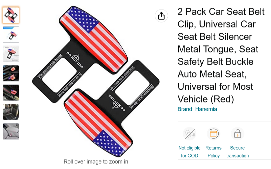 FireShot Capture 325 - 2 Pack Car Seat Belt Clip, Universal Car Seat Belt Silencer Metal Ton_ ...png