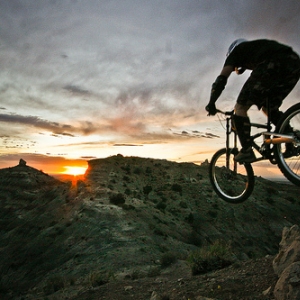 Ben dropping in to the sunset - NM 09