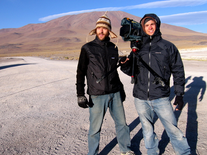 my friend alex and i in the Bolivian desert.