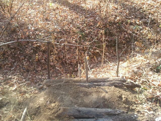 new line on DH trail at duffield